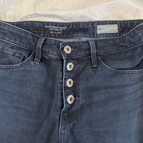 AG JEANS The Farrah Skinny Button Up - Picture 3 of 5